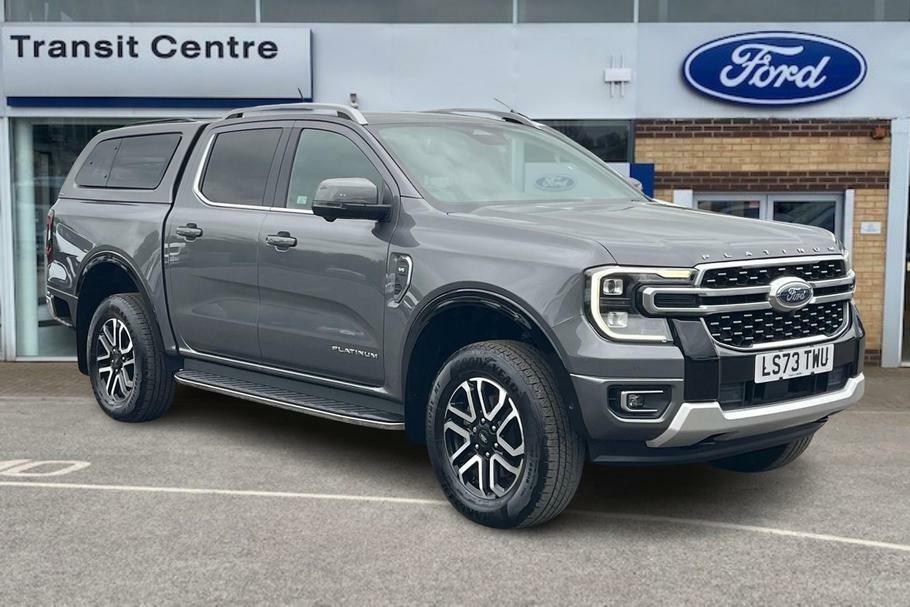 Ford Ranger Platinum 3.0 Ecoblue V6 240Ps Double Cab Pick Grey