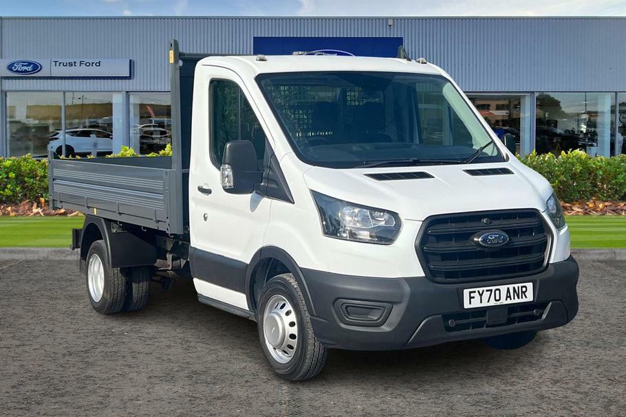 Ford Transit Custom 350 Leader L3 Lwb Single Cab Tipper Rwd 2.0 Ecoblu White