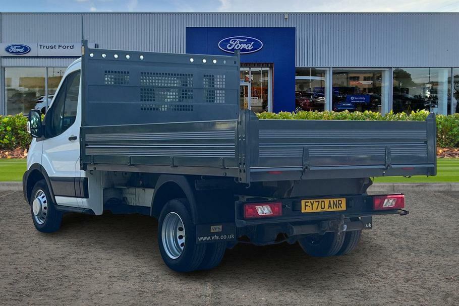 Ford Transit Custom 350 Leader L3 Lwb Single Cab Tipper Rwd 2.0 Ecoblu White #2