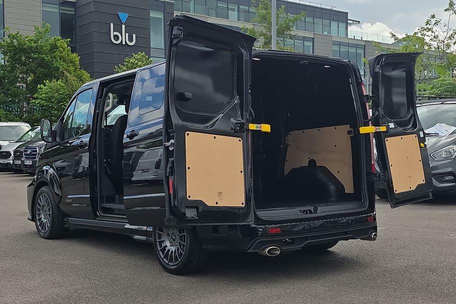 Ford Transit Custom 320 Msrt L1 Swb Double Cab In Van Fwd 2.0 Ecoblue WM72CVZ Black #6
