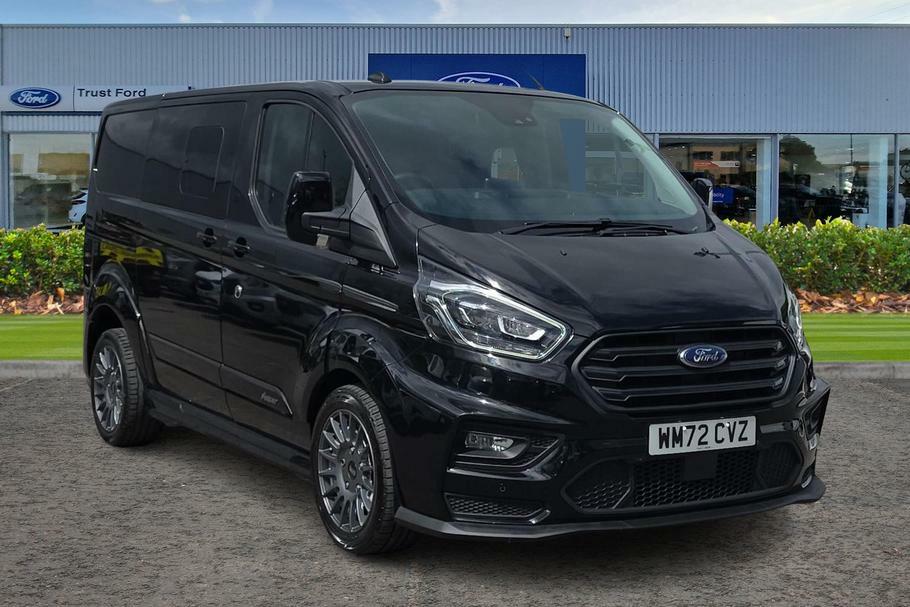 Ford Transit Custom 320 Msrt L1 Swb Double Cab In Van Fwd 2.0 Ecoblue Black
