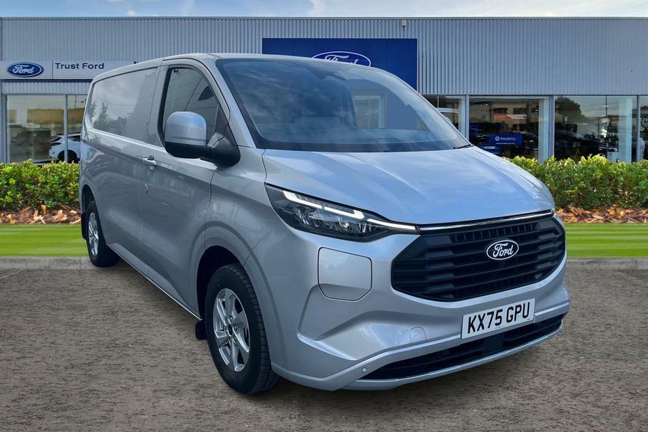 Ford Transit Custom 320 Limited L1 Swb Fwd 2.5 Phev 232Ps Low Roo Silver