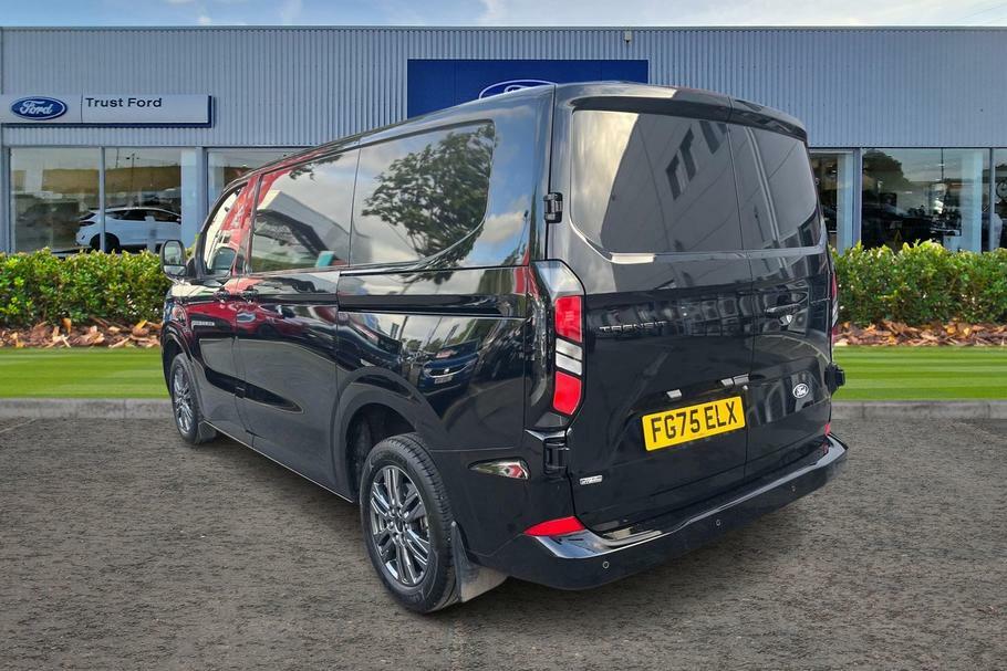 Ford Transit Custom 320 Limited L1 Swb Fwd 2.5 Phev 232Ps Low Roo FG75ELX Black #2