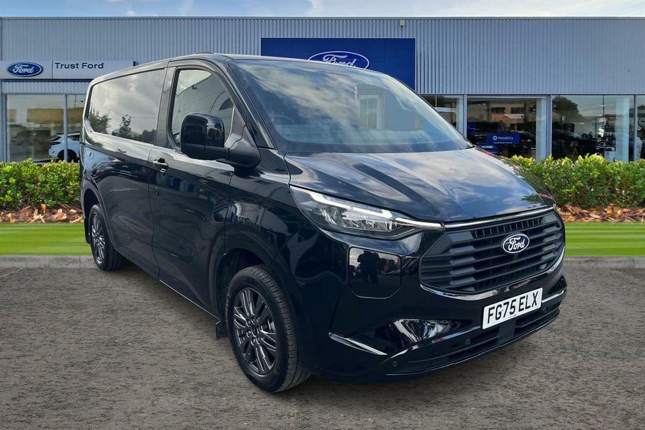 Ford Transit Custom 320 Limited L1 Swb Fwd 2.5 Phev 232Ps Low Roo Black
