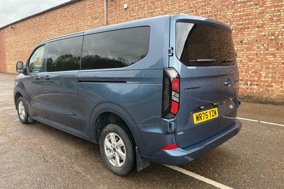 Ford Transit Custom 340 Limited L2 Lwb 9 Seat Kombi Fwd 2.5 Phev WR75YZW Blue #2