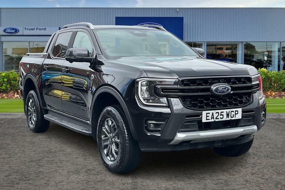 Ford Ranger Wildtrak 3.0 Ecoblue V6 240Ps 4X4 Double Cab Black
