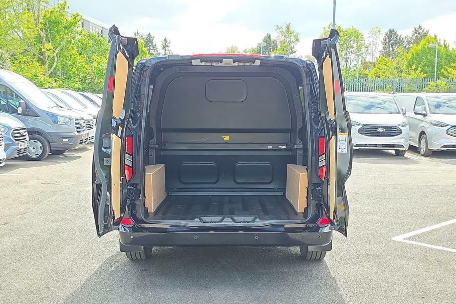 Ford Transit Custom 320 L1 Fwd 2.5 Phev 232Ps H1 Double Cab Van Black #6