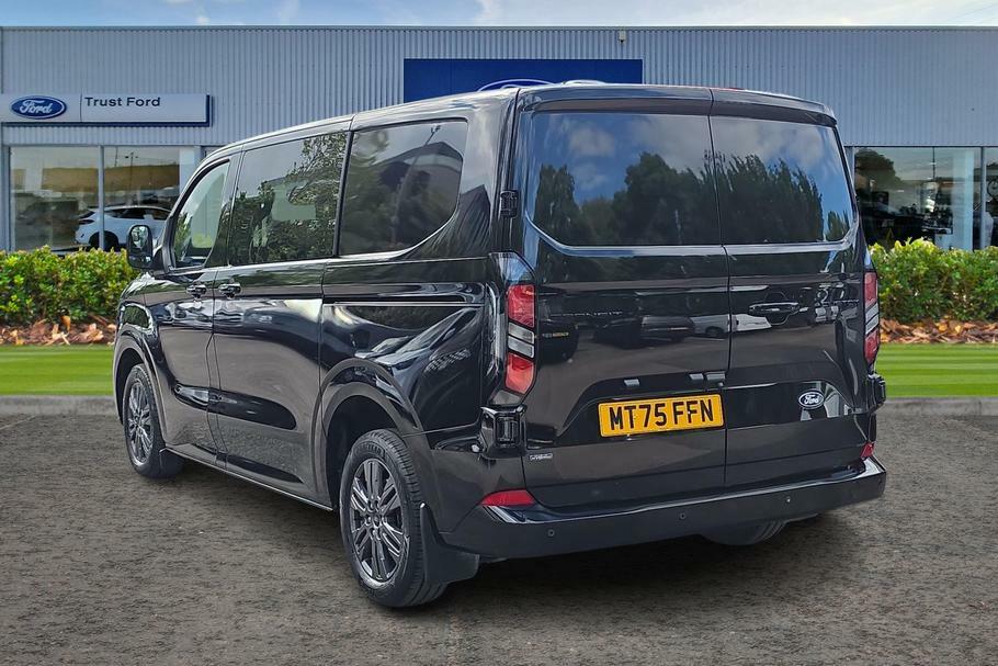 Ford Transit Custom 320 L1 Fwd 2.5 Phev 232Ps H1 Double Cab Van Black #2
