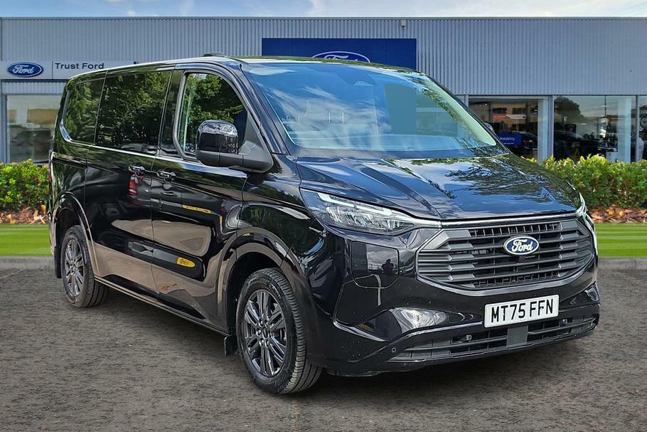 Ford Transit Custom 320 L1 Fwd 2.5 Phev 232Ps H1 Double Cab Van Black