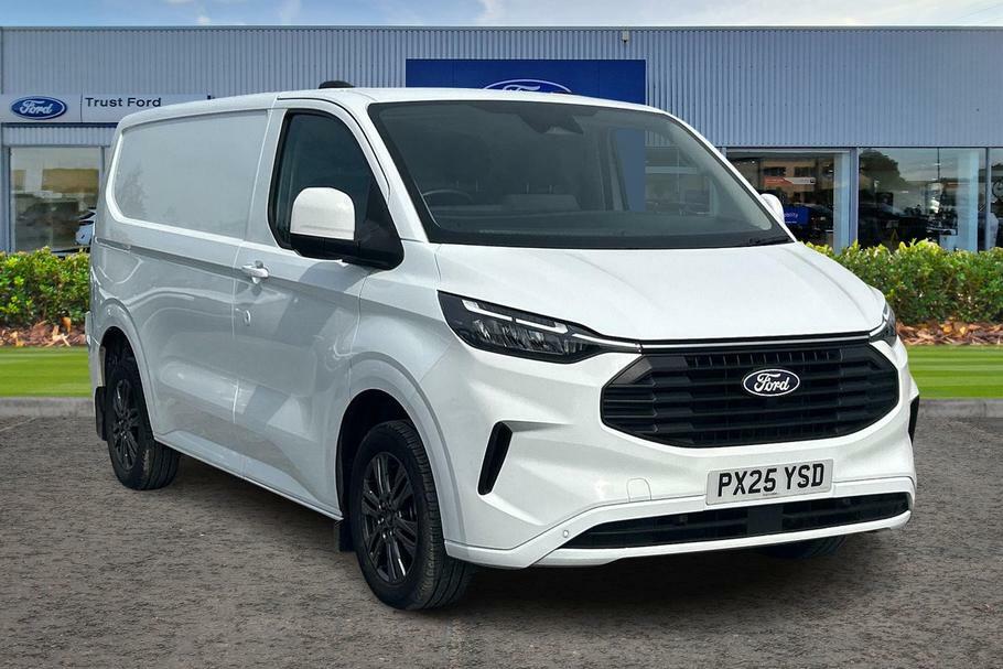 Ford Transit Custom 320 Limited L1 Swb Fwd 2.0 Ecoblue 136Ps Low Roof White