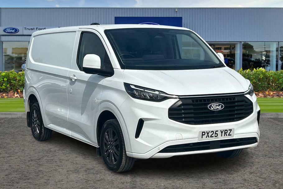 Ford Transit Custom 320 Limited L1 Swb Fwd 2.0 Ecoblue 136Ps Low Roof White