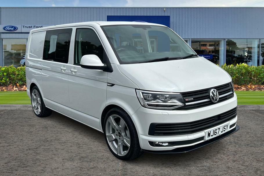 Volkswagen Transporter T32 Highline Swb Kombi 2.0 Bitdi Bluemotion T White
