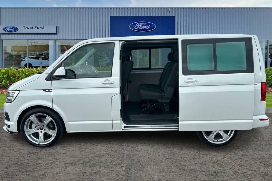 Volkswagen Transporter T32 Highline Swb Kombi 2.0 Bitdi Bluemotion T White #5