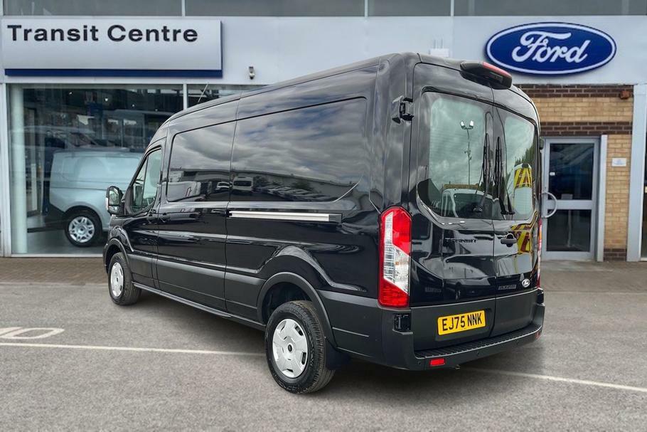 Ford Transit Custom Trend EJ75NNK Black #2