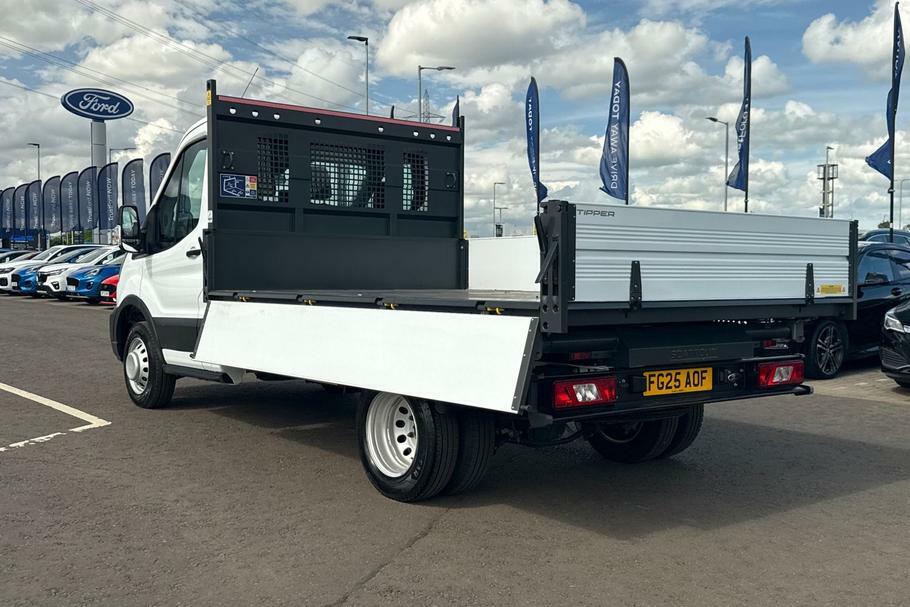 Ford Transit Custom 470 Leader L2 Mwb Single Cab Tipper Rwd 2.0 Ecoblu FG25AOF White #6