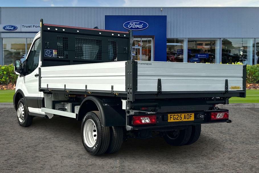 Ford Transit Custom 470 Leader L2 Mwb Single Cab Tipper Rwd 2.0 Ecoblu FG25AOF White #2
