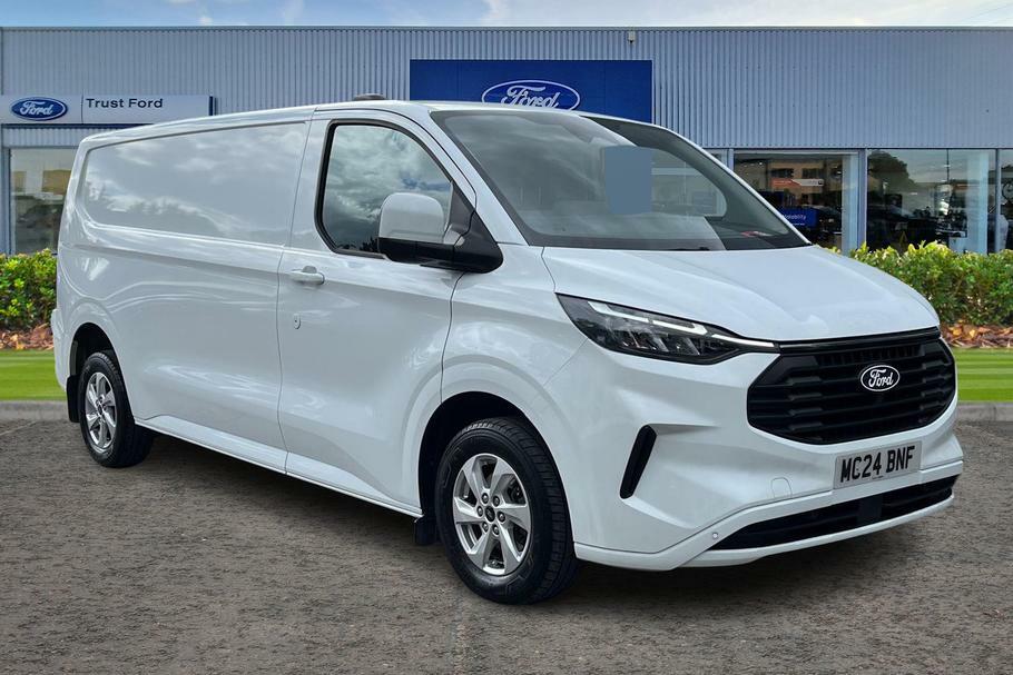 Ford Transit Custom 300 Limited L2 Lwb Fwd 2.0 Ecoblue 136Ps Low White