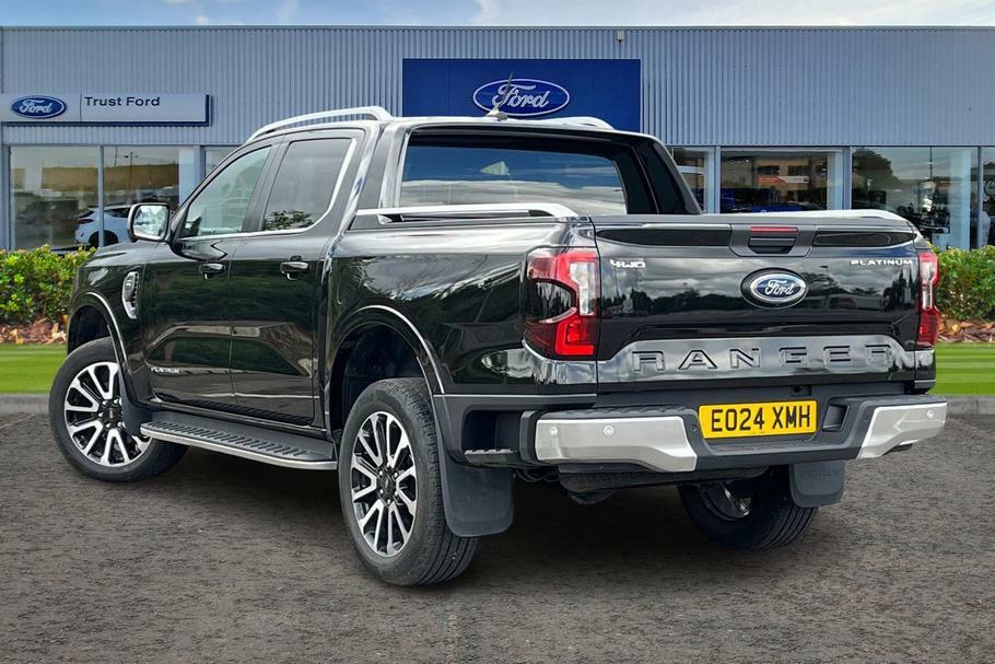 Ford Ranger Pick Up D Cab Platinum 3.0 Ecoblue V6 240 Black #2