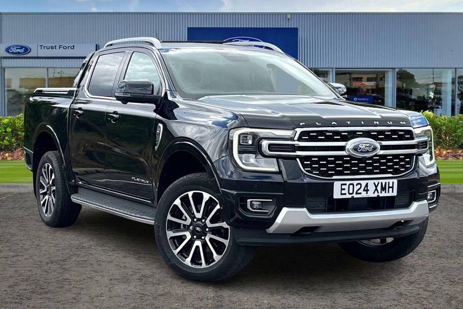 Ford Ranger Pick Up D Cab Platinum 3.0 Ecoblue V6 240 Black