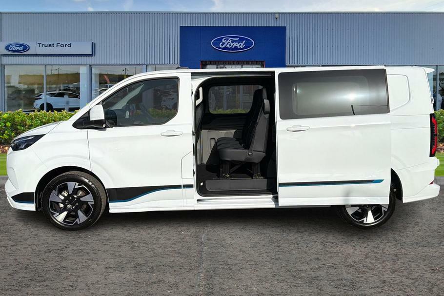 Ford Transit Custom 320 Sport L2 Lwb Double Cab In Van Fwd 2.5 Ph White #5