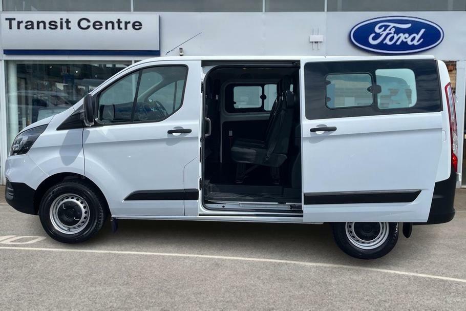 Ford Transit Custom 300 Leader L1 Swb Double Cab Fwd 2.0 Ecoblue 105Ps YS23JZC White #5