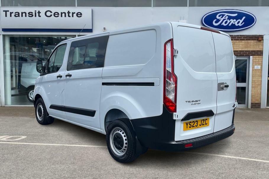 Ford Transit Custom 300 Leader L1 Swb Double Cab Fwd 2.0 Ecoblue 105Ps YS23JZC White #2