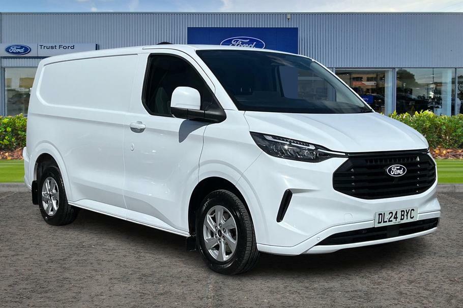 Ford Transit Custom 300 Limited L1 Swb Fwd 2.0 Ecoblue 136Ps Low Roof White