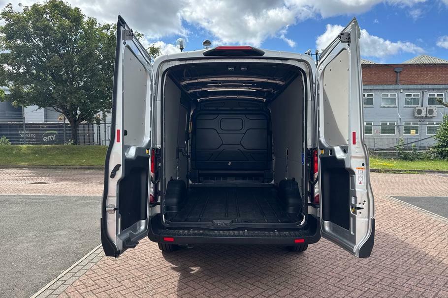 Ford Transit Custom 350 Limited L2 H2 Mwb Medium Roof Fwd 2.0 Eco Silver #6