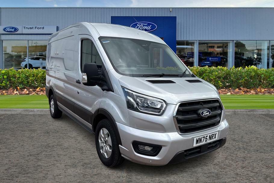 Ford Transit Custom 350 Limited L2 H2 Mwb Medium Roof Fwd 2.0 Eco Silver