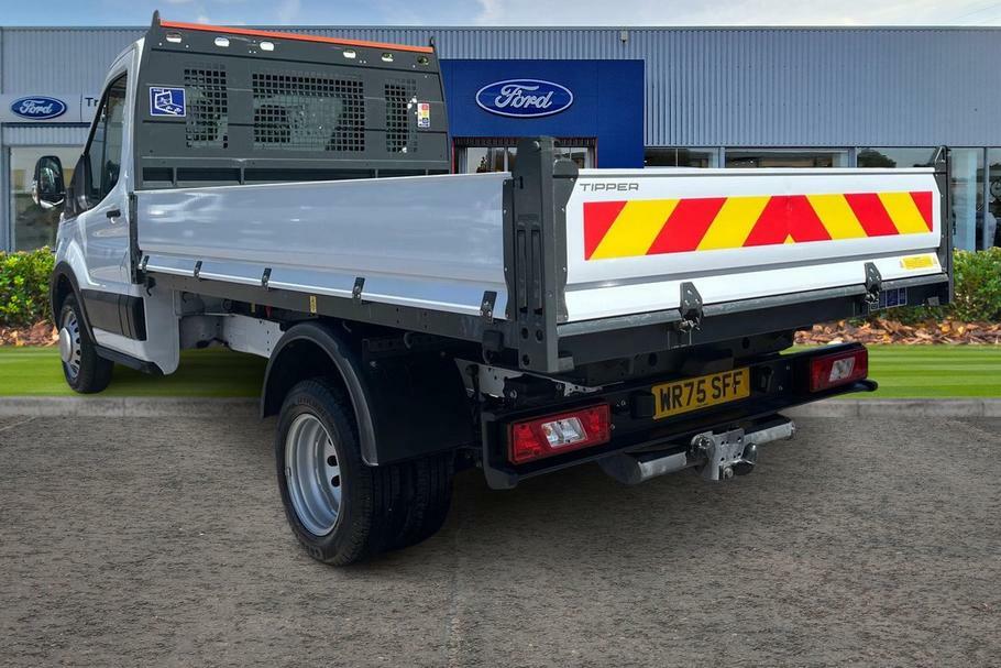 Ford Transit Custom 350 Leader L2 Mwb Single Cab Tipper Rwd 2.0 Ecoblu WR75SFF White #2