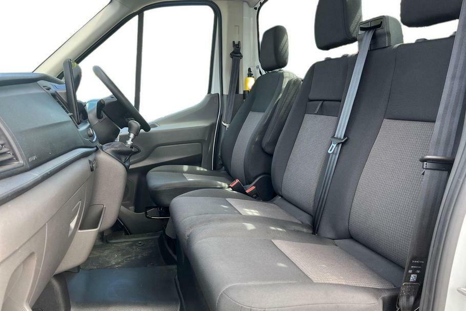 Ford Transit Custom 350 Leader L2 Mwb Single Cab Tipper Rwd 2.0 Ecoblu WR75SFF White #3