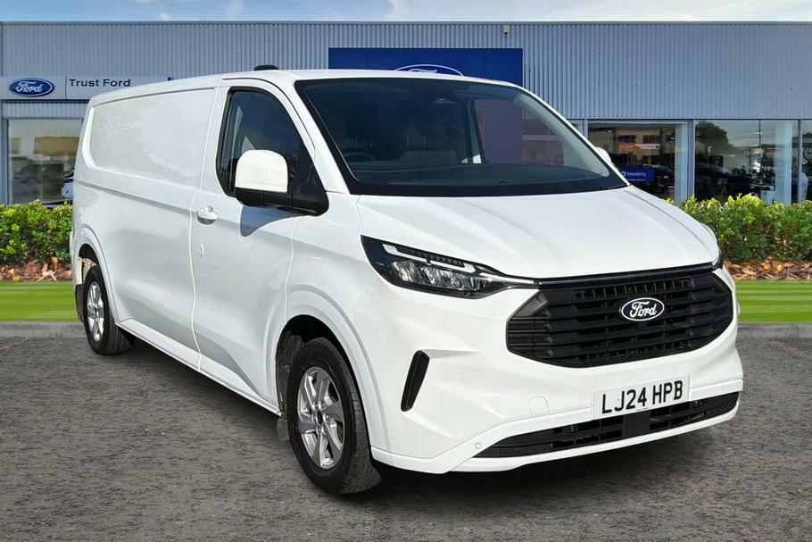 Ford Transit Custom 300 Limited L2 Lwb Fwd 2.0 Ecoblue 136Ps Low Roof White