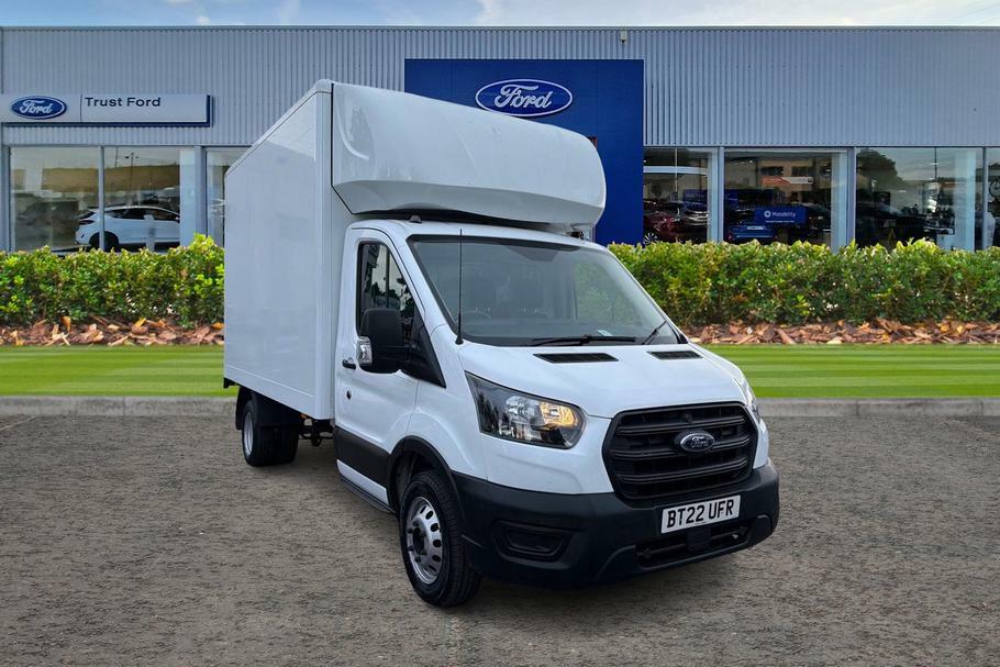 Ford Transit Custom 350 Leader L3 Luton Rwd 2.0 Ecoblue 130Ps BT22UFR White