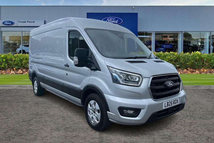 Ford Transit Custom 350 Limited L3 H2 Lwb Medium Roof Fwd 2.0 Ecoblue Silver