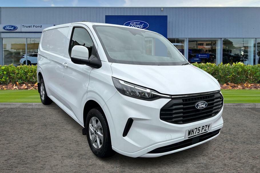 Ford Transit Custom 320 Limited L1 Swb Fwd 2.0 Ecoblue 136Ps Low Roof White