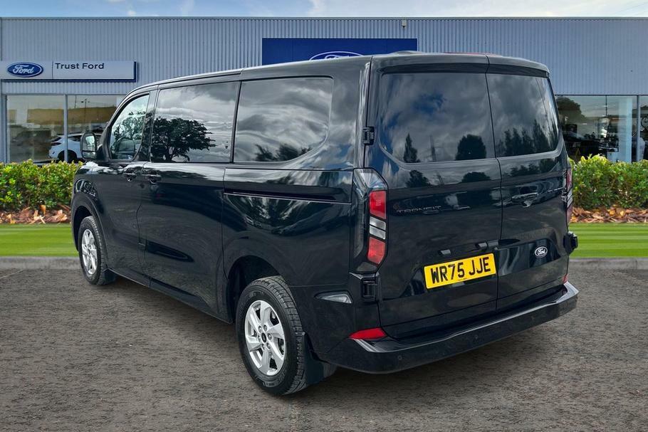 Ford Transit Custom 320 L1 Fwd 2.0 Ecoblue 136Ps H1 Double Cab Van Lim WR75JJE Black #2