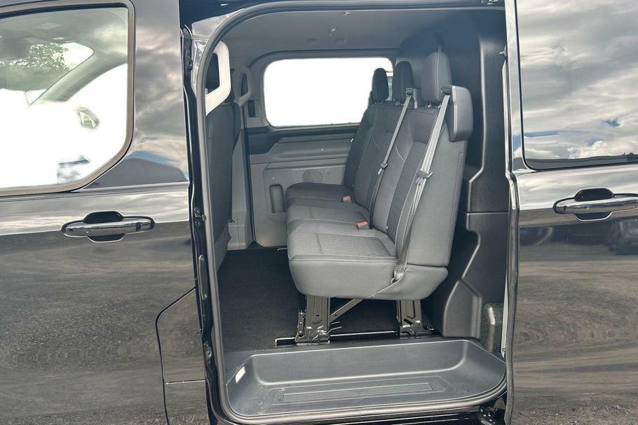 Ford Transit Custom 320 L1 Fwd 2.0 Ecoblue 136Ps H1 Double Cab Van Lim WR75JJE Black #5