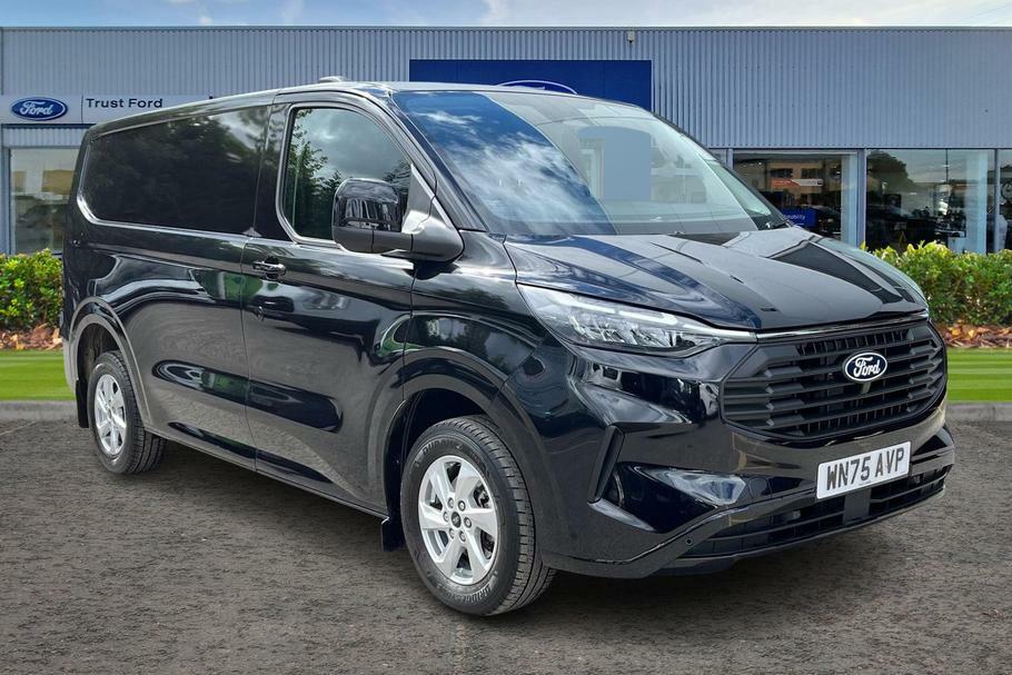 Ford Transit Custom 280 Limited L1 Swb Fwd 2.0 Ecoblue 136Ps Black