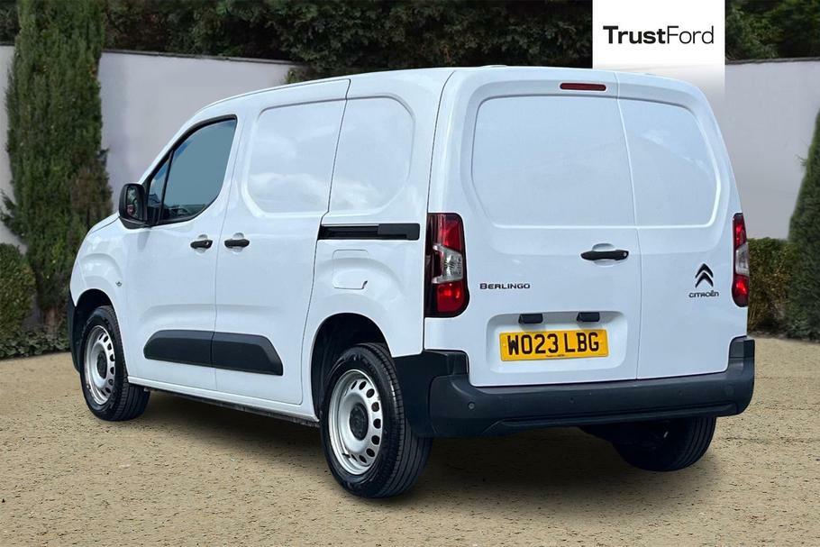 Citroen Berlingo Enterprise 1.5 Bluehdi 1000Kg 6 Speed 100Ps White #2