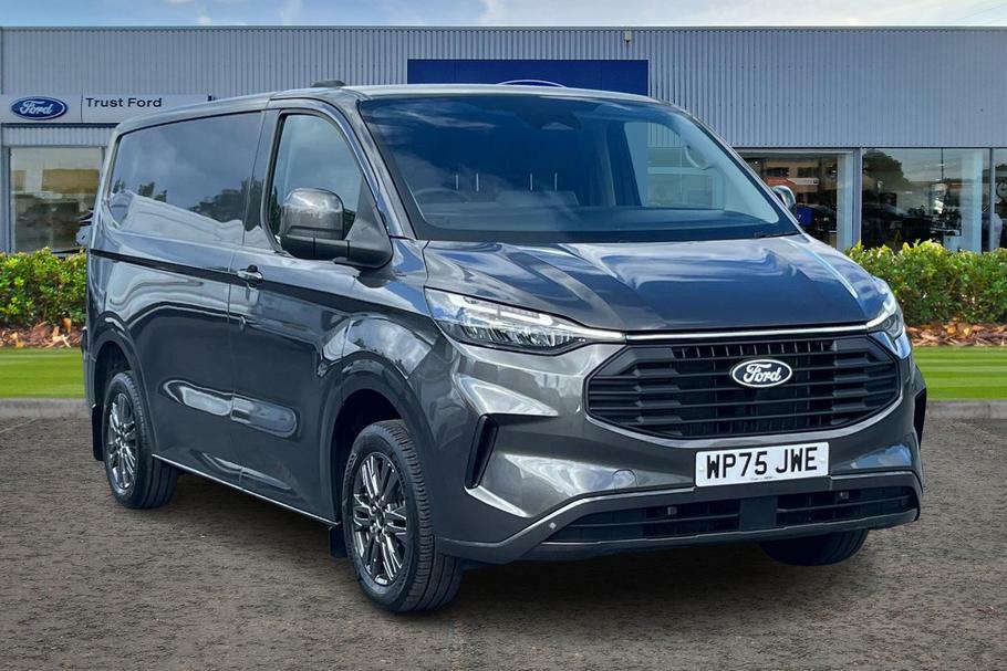Ford Transit Custom 280 Limited L1 Swb Fwd 2.0 Ecoblue 136Ps Low Roof Grey