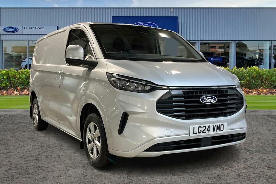 Ford Transit Custom 280 Limited L1 Swb Fwd 2.0 Ecoblue 136Ps Low Roof Silver