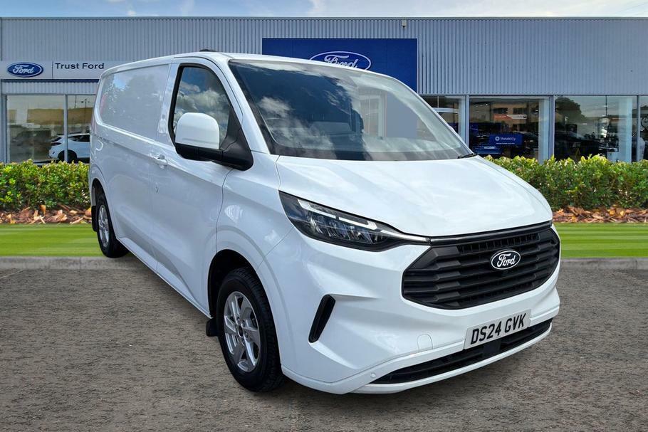 Ford Transit Custom 280 Limited L1 Swb Fwd 2.0 Ecoblue 136Ps Low Roof DS24GVK White