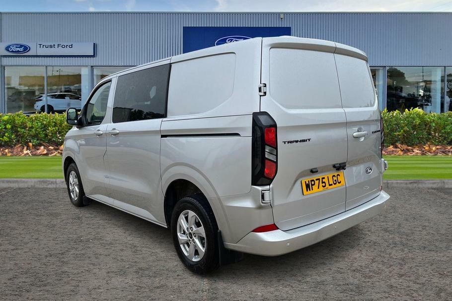 Ford Transit Custom 320 Limited L1 Swb Double Cab In Van Fwd 2.0 Ecobl Silver #2