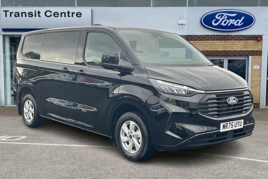 Ford Transit Custom 320 Limited L1 Swb Double Cab Fwd 2.0 Ecoblue 136P Black