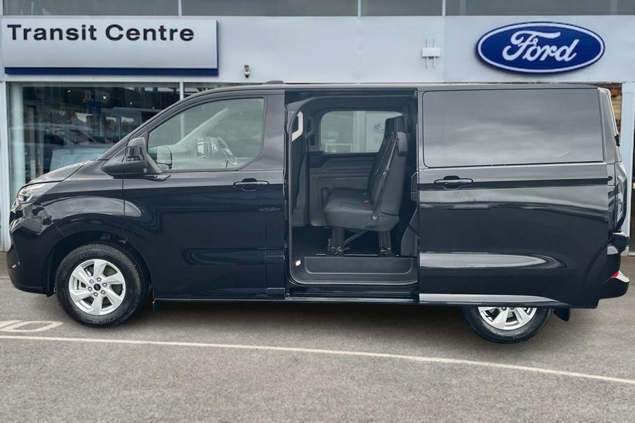 Ford Transit Custom 320 Limited L1 Swb Double Cab Fwd 2.0 Ecoblue 136P Black #5