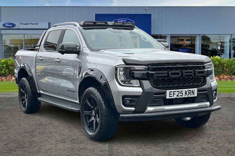 Ford Ranger Wildtrak 3.0 Ecoblue V6 240Ps 4X4 Double Cab Silver