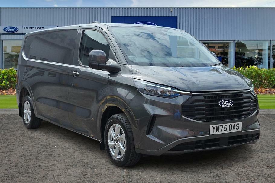 Ford Transit Custom 320 Limited L2 Lwb Fwd 2.0 Ecoblue 136Ps Low Roof Grey