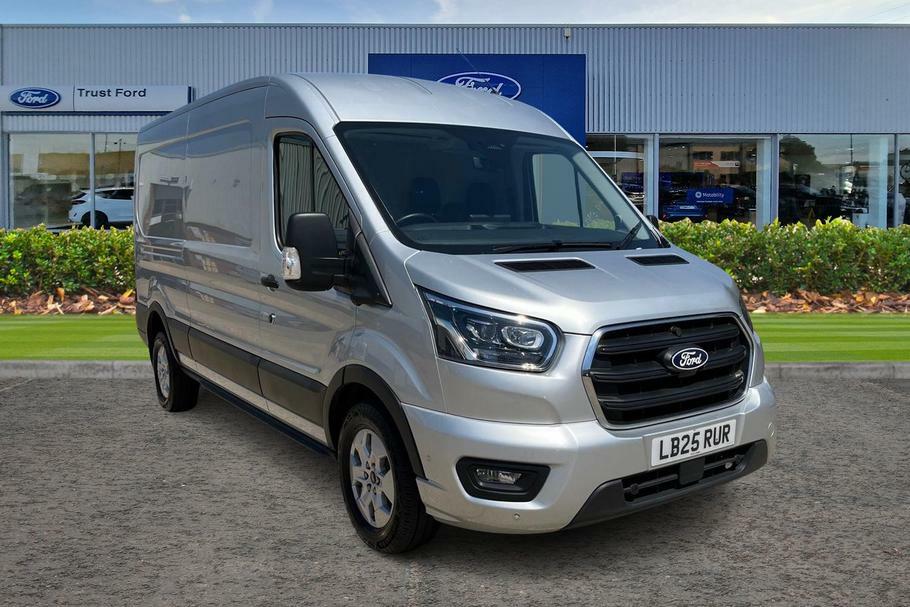 Ford Transit Custom 350 Limited L3 H2 Lwb Medium Roof Fwd 2.0 Ecoblue Silver