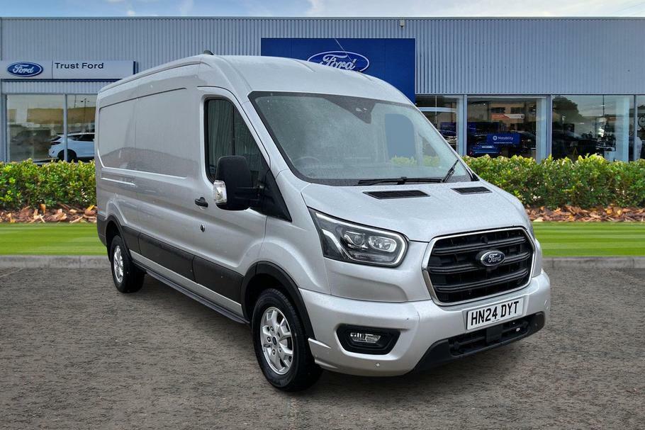 Ford Transit Custom 350 Limited L3 H2 Lwb Medium Roof Fwd 2.0 Ecoblue Silver