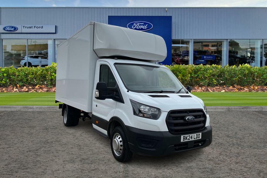 Ford Transit Custom 350 Leader L4 Elwb Rwd Luton 2.0 Ecoblue 130Ps White #2